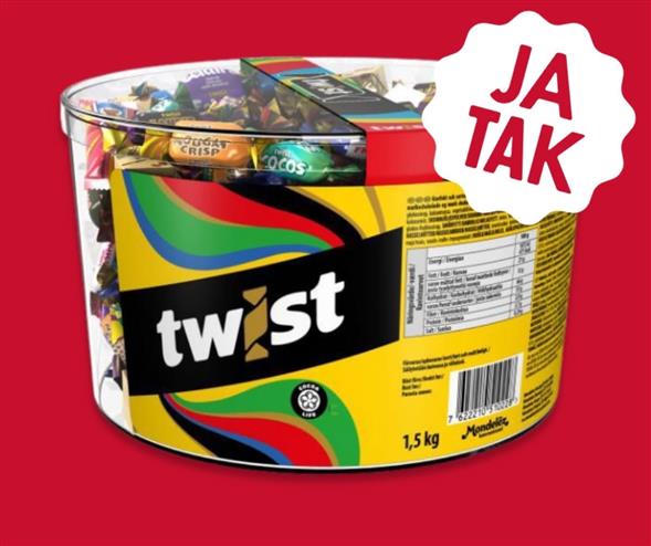 1500 GRAM TWIST CHOKOLADE