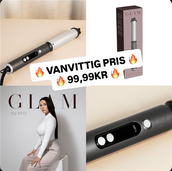 GLAM KRØLLEJERN 32ø