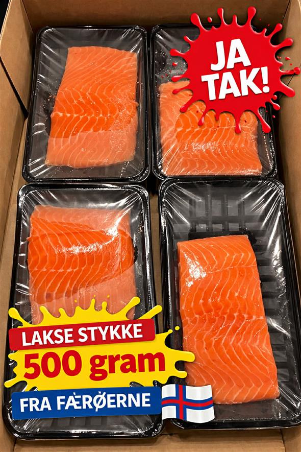 Laksestykke 500g