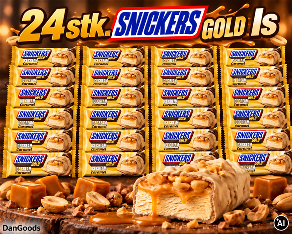 20 STK. SNICKERS GOLD 💛 🍫