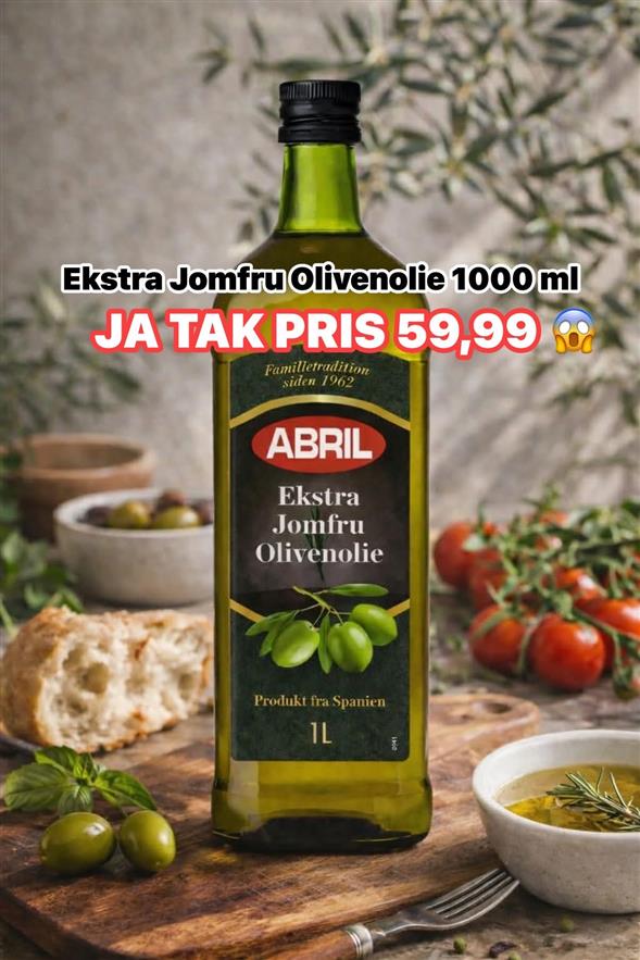 EKSTRA JOMFRU OLIVENOLIE 🫒🫒🫒