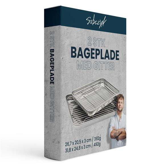 Sobczyk bageplade med gitter