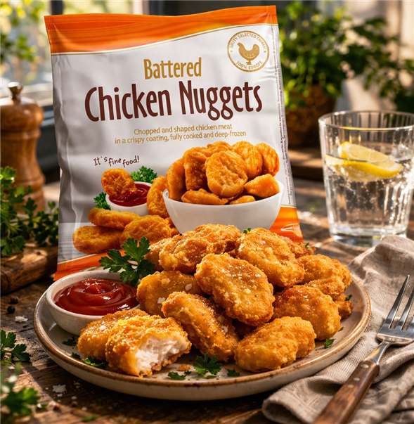 1000 gram Kyllinge Nuggets