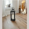 Lanterne m. en led bloklys 62 cm🕯️