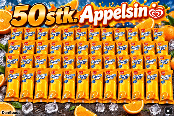 50 ORANGE POP IS! 🍊