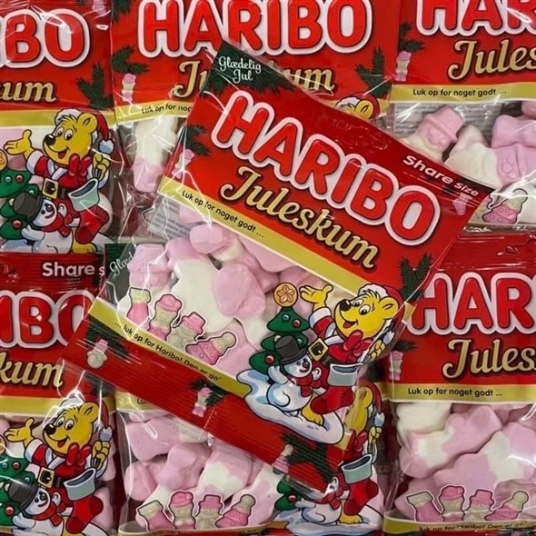 Haribo juleskum🍭🎅🏻