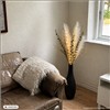 Pampas græs med led lys 5 pak