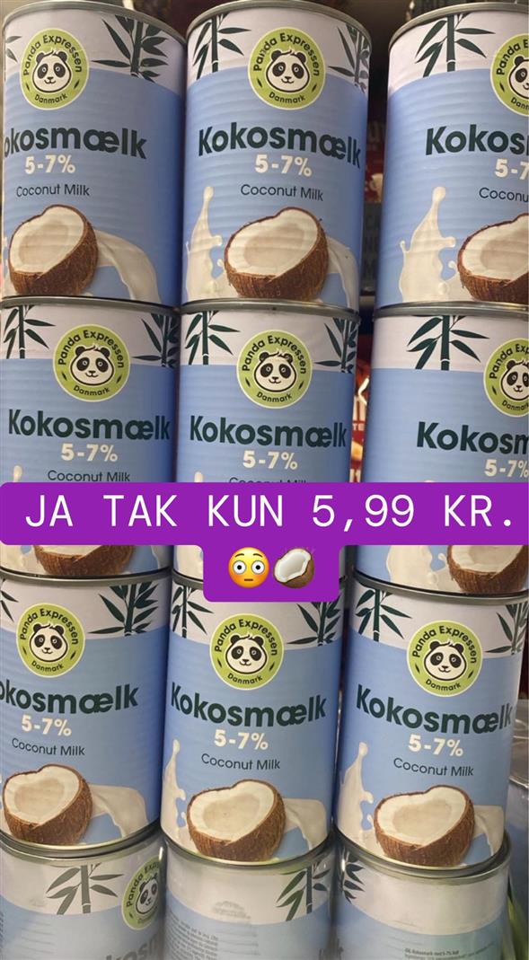 KOKOSMÆLK 🥥 🌴