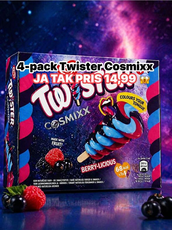 TWISTER COSMIXX 4-PAK 🍦