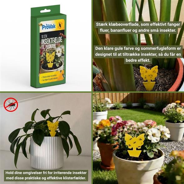 Provak insektfælde til planter