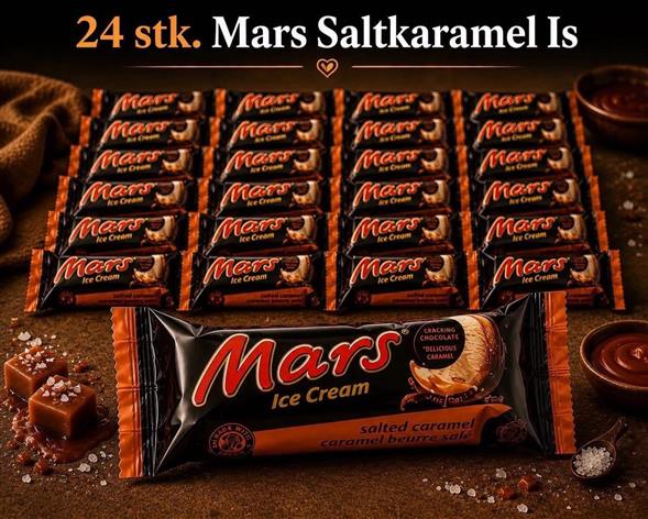 24 STK. MARS SALTKARAMEL IS 🍫🍦