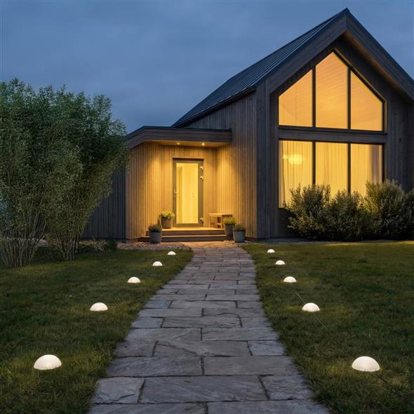 Solar samira halvkugle