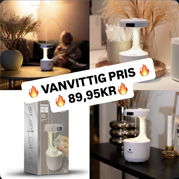 Luftfugter med antityngde