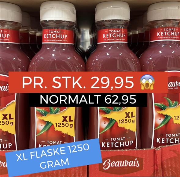 XL BEAUVAIS KETCHUP 🍅