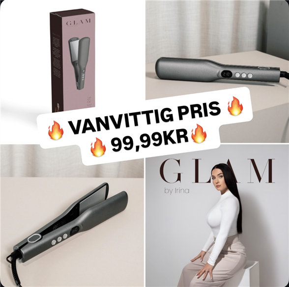 Glam glattejern med bredt display