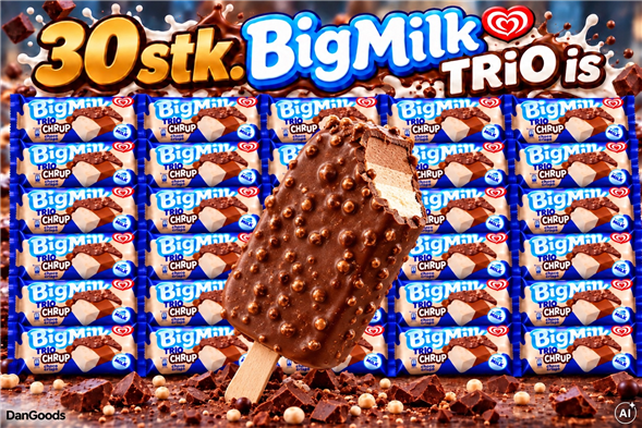 30 x 90 ML. BIG MILK TRIO CHRUP 🍦🍫
